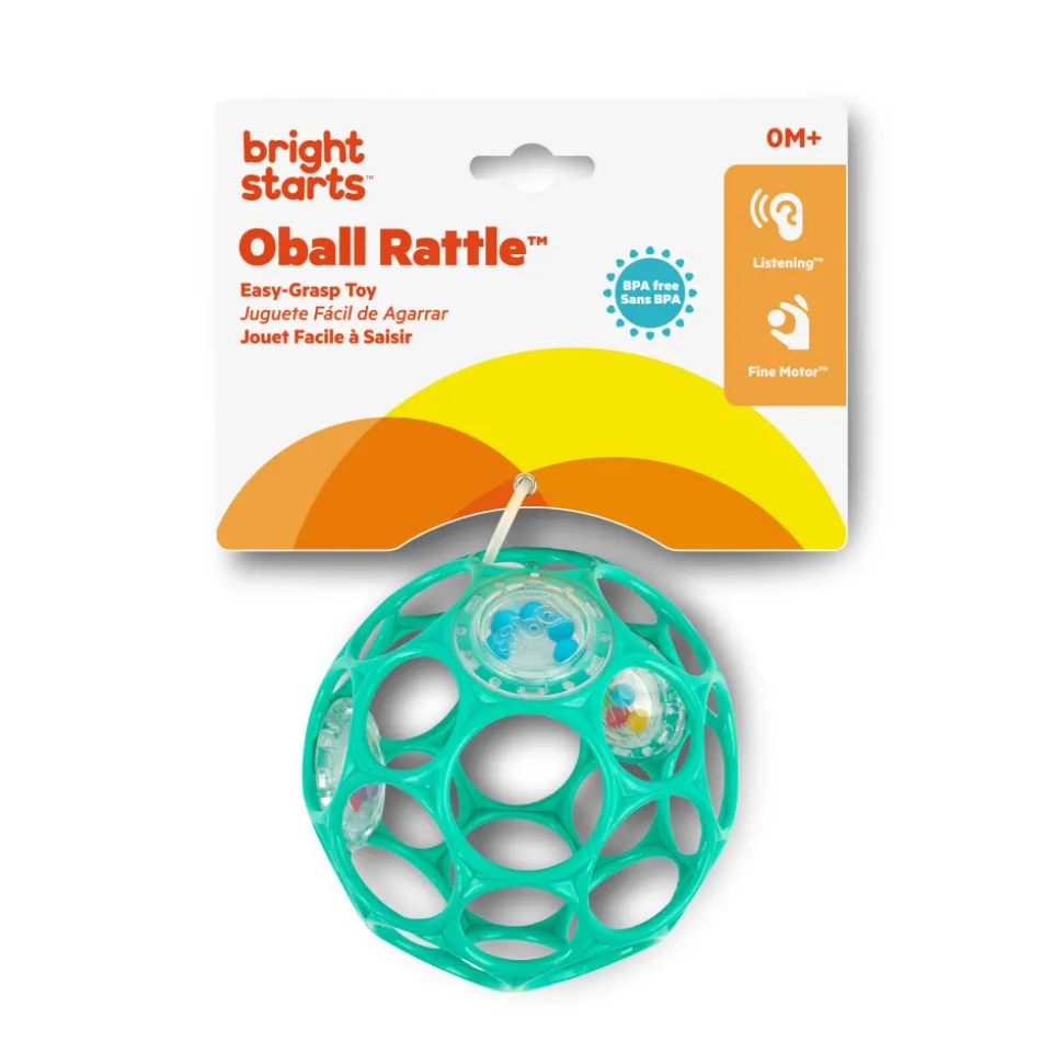Hochet balle sensorielle - vert