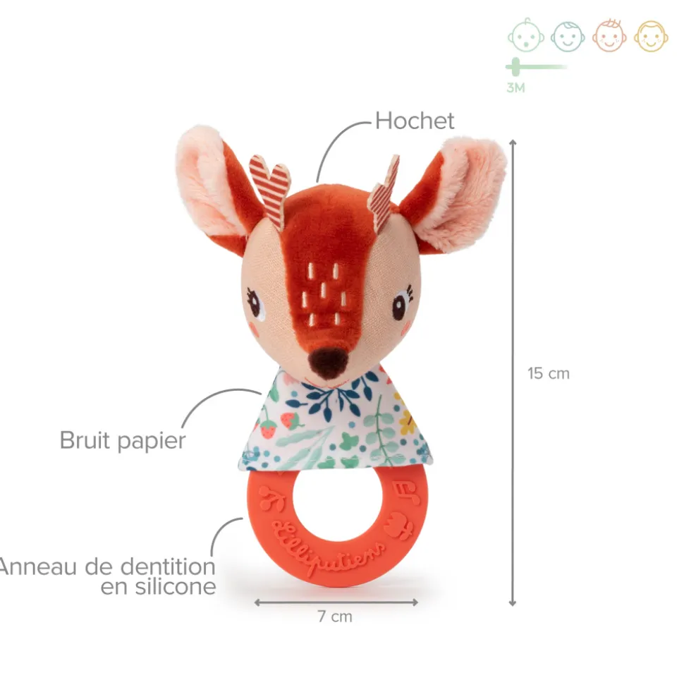 Hochet de dentition stella