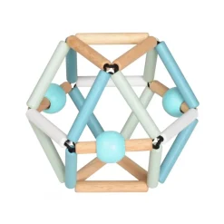 Hochet en bois blue snow grabber