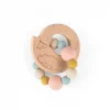 Hochet en bois et silicone la petite école de danse - cygne