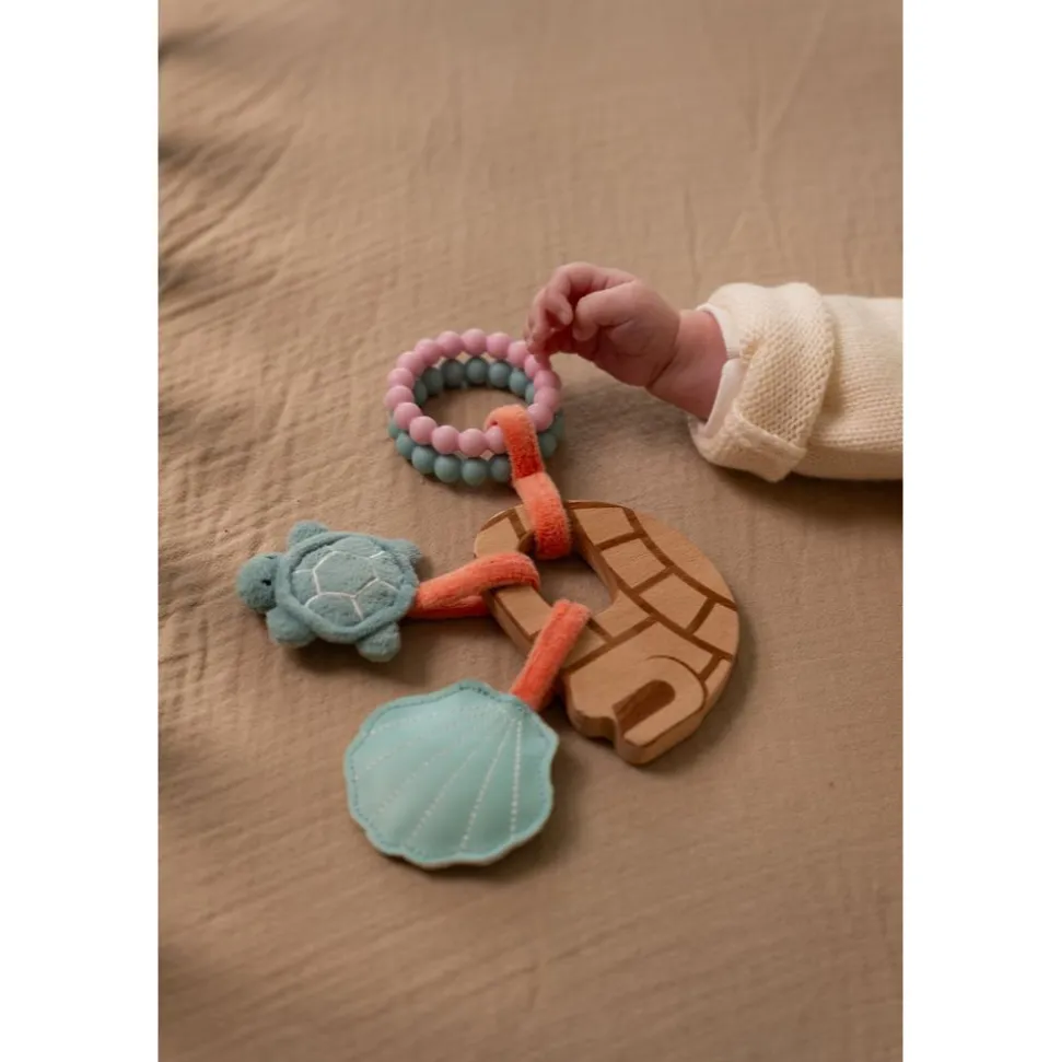 Hochet en bois - ocean