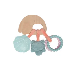 Hochet en bois - ocean
