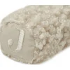 Hochet ours bouclette teddy bear naturel