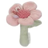 Hochet peluche fleur - fairy garden