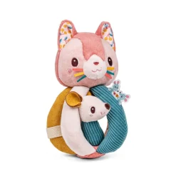 Hochet à poignées jeanne le chat