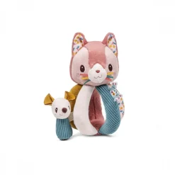 Hochet à poignées jeanne le chat
