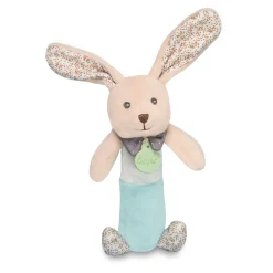 Hochet pouet lapin poupi nature