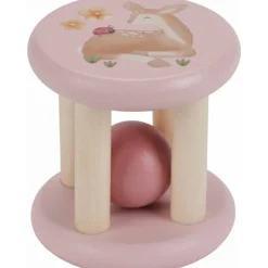 Hochet roulant en bois fsc - fairy garden