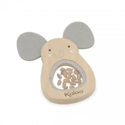 Hochet sonore en bois elephant