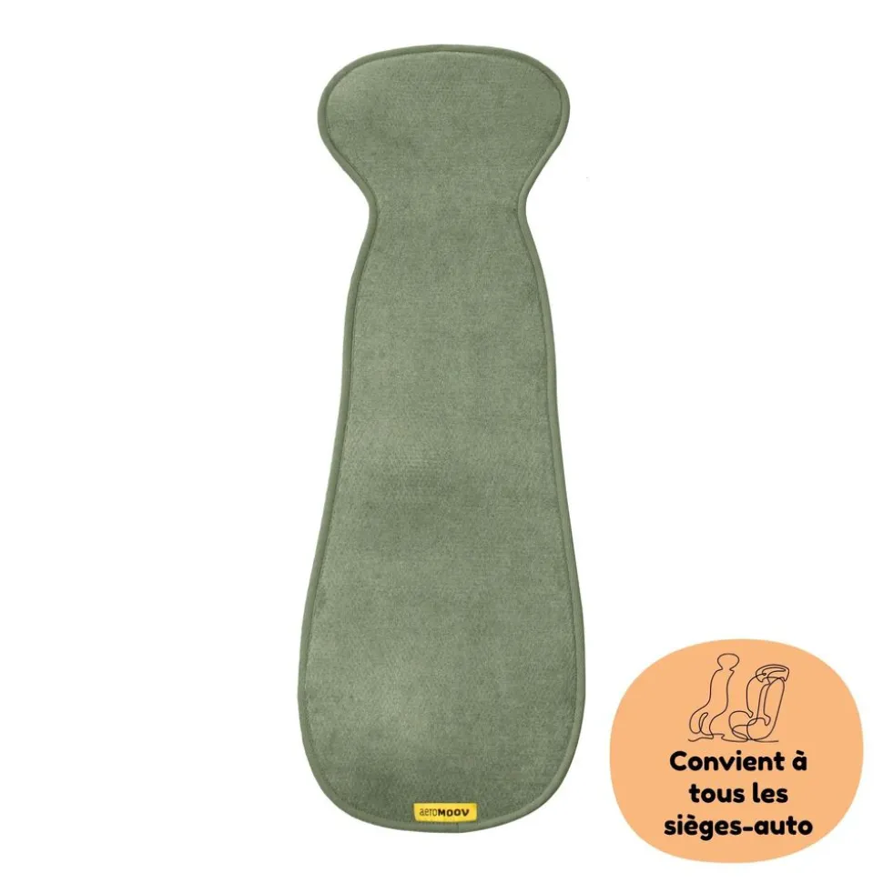 Housse confort air layer pour siège auto enfant moss