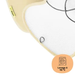 Housse confort air layer pour siège auto enfant vanilla