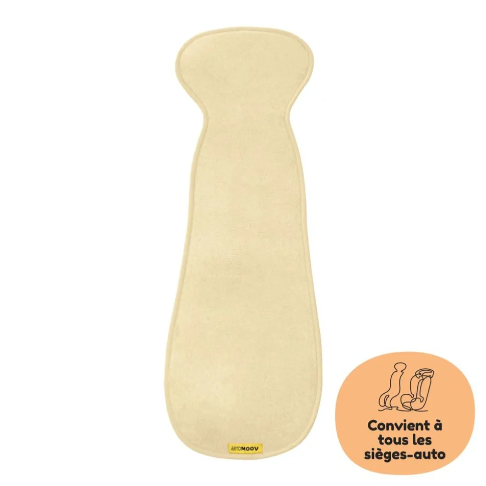 Housse confort air layer pour siège auto enfant vanilla