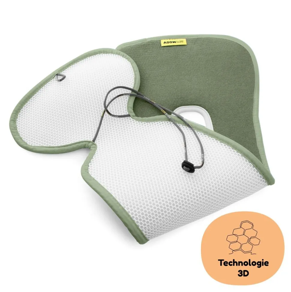 Housse confort air layer pour siège auto tout petit moss