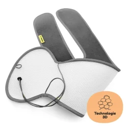 Housse confort air layer pour siège auto enfant avec jambes anthracite
