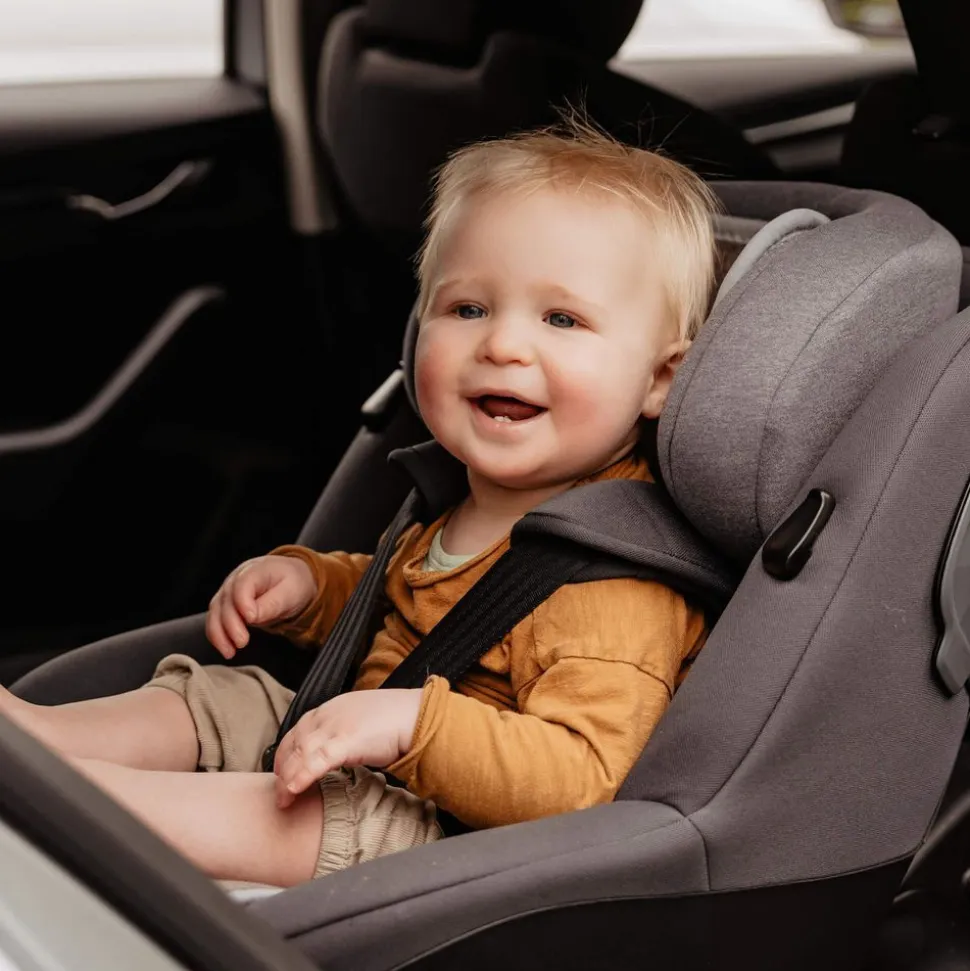 Housse confort air layer pour siège auto tout petit anthracite