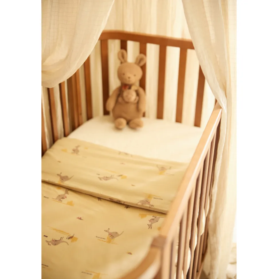 Housse de couette et taie 120 x 150 cm kangaroots