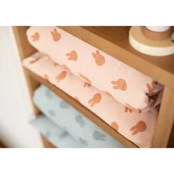 Housse de couette et taie 100x140 cm miffy shadow sea green