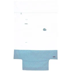 Housse de couette + taie d'oreiller blue baleine