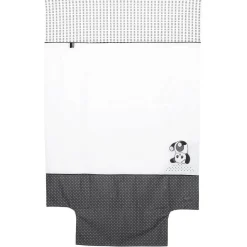Housse de couette + taie d'oreiller panda chao chao