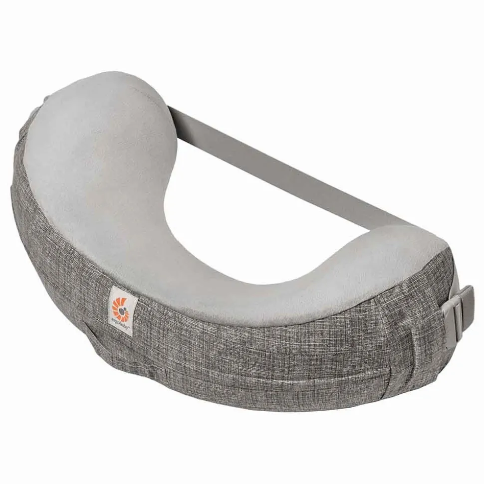 Housse de coussin d'allaitement gris