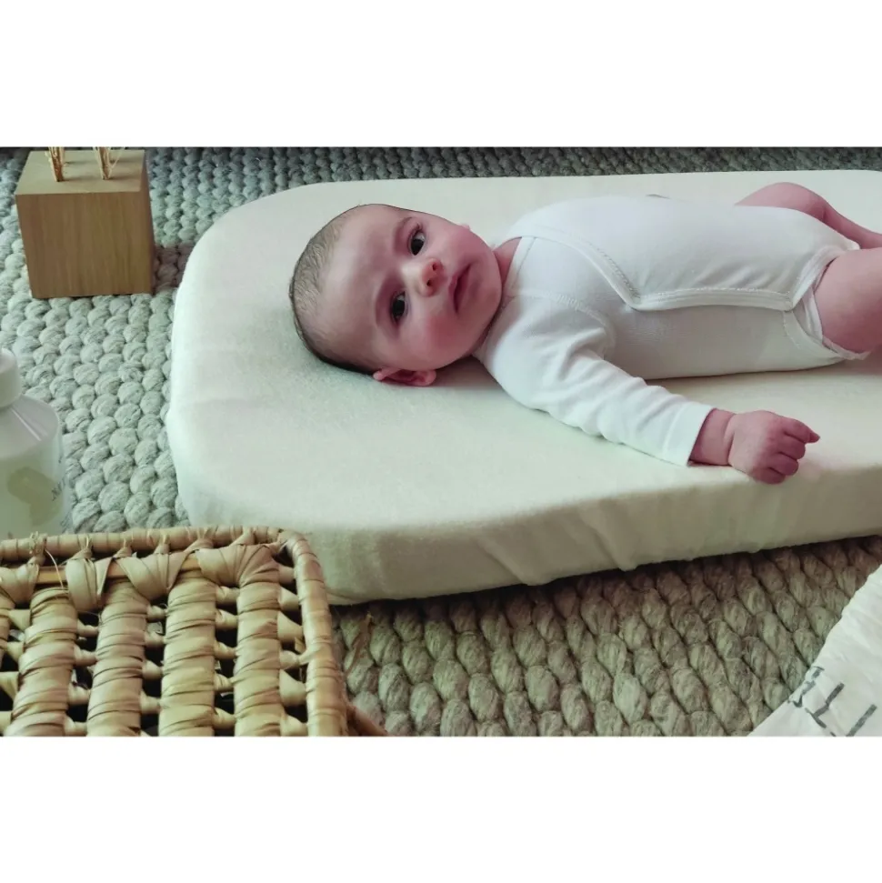 Housse de matelas à langer en viscose de bambou
