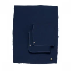 Housse de matelas à langer et 2 linges baby sailor