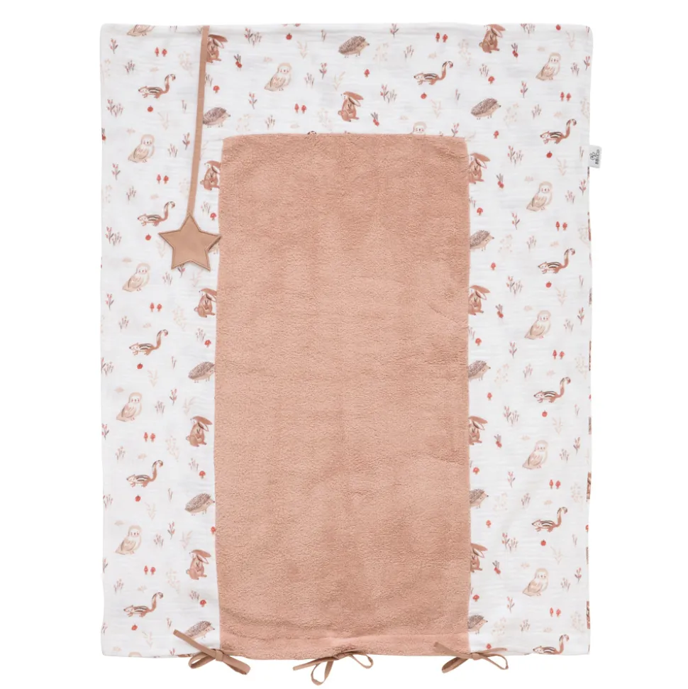 Housse de matelas à langer 60 x 80 cm - cosy forest
