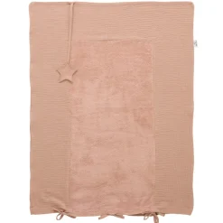 Housse de matelas à langer 60 x 80 cm - mocha