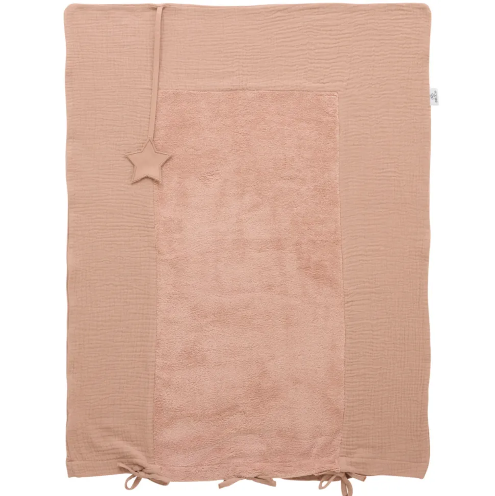 Housse de matelas à langer 60 x 80 cm - mocha
