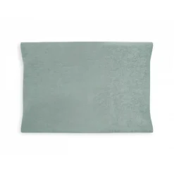 Housse matelas à langer éponge 50 x 70 cm ash green