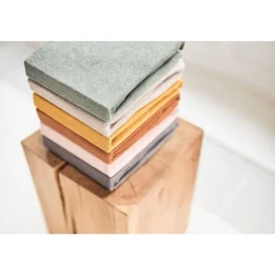 Housse matelas à langer éponge 50 x 70 cm ash green