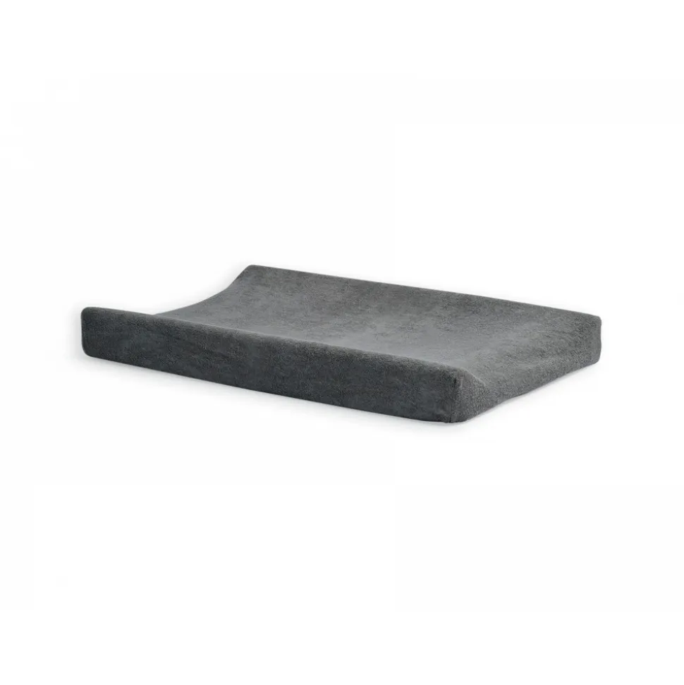 Housse matelas à langer éponge 50 x 70 cm storm grey