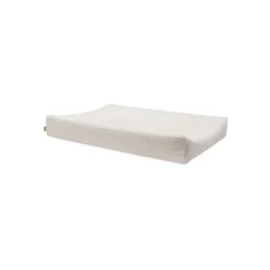 Housse matelas à langer 50 x 70 cm cloudy rib oatmeal