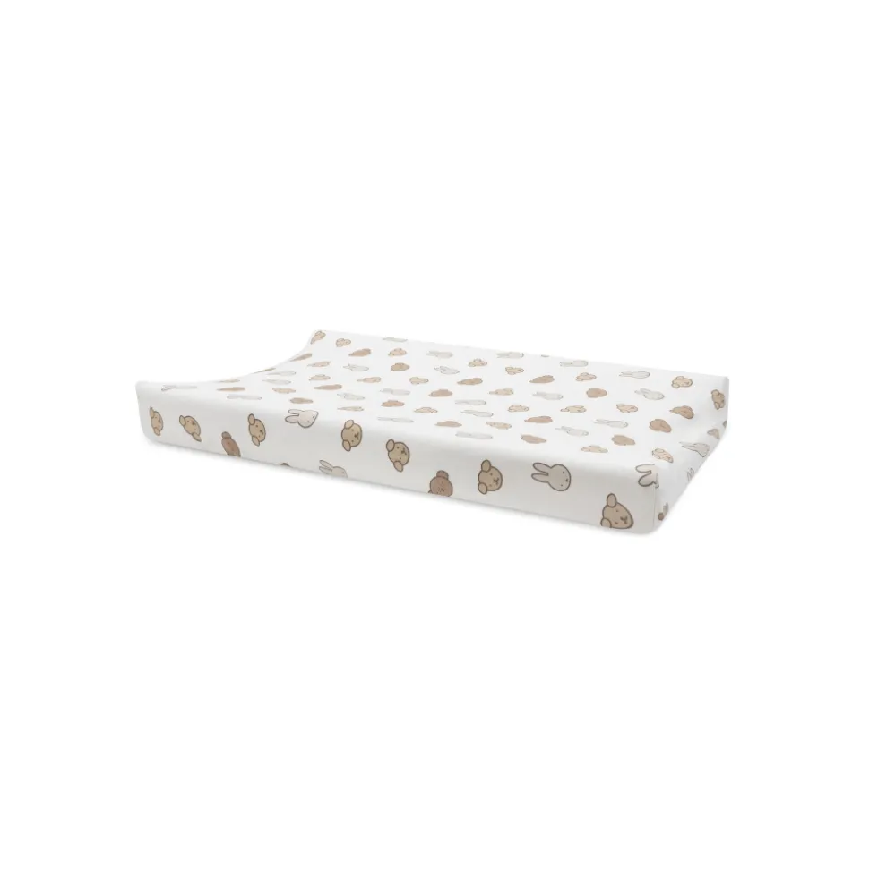 Housse matelas à langer 50 x 70 cm jersey miffy and friends