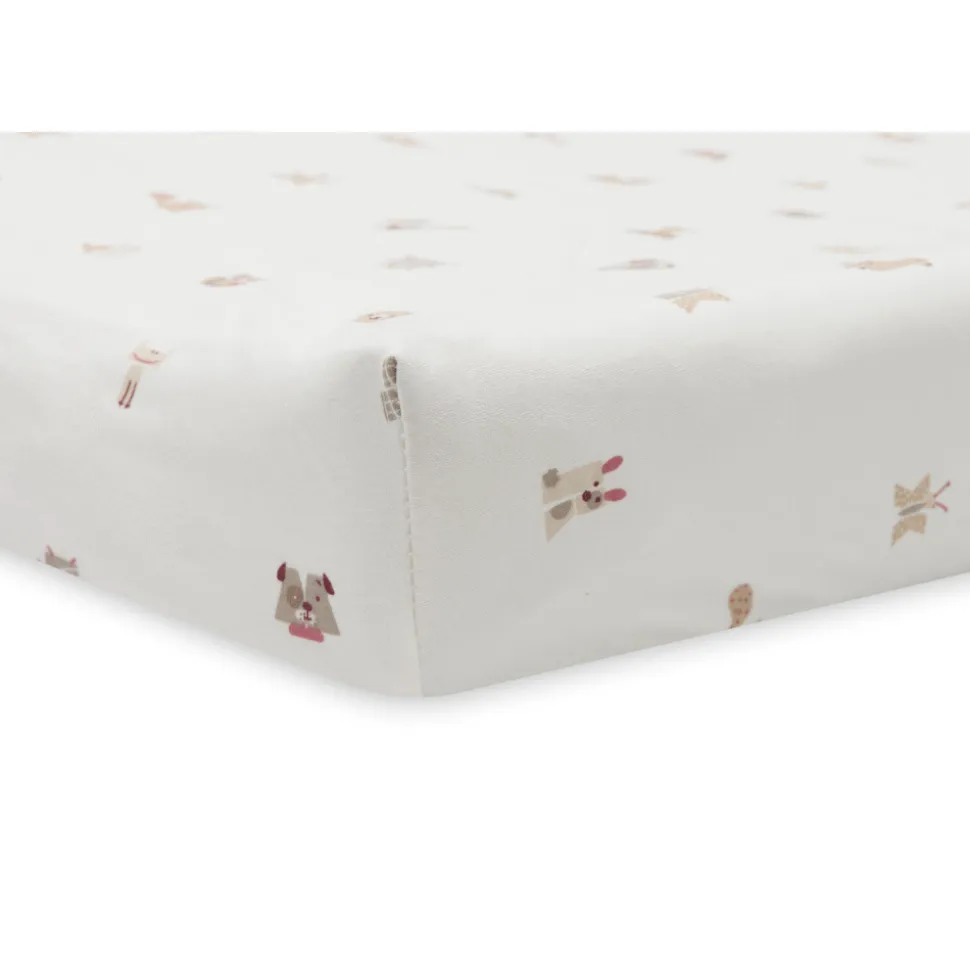 Housse matelas à langer 50 x 70 cm jersey animal friends