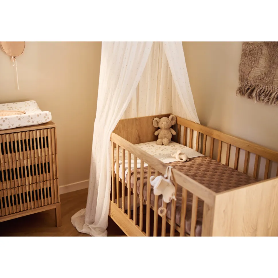 Housse matelas à langer 50 x 70 cm jersey leafy dreams