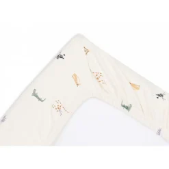 Housse matelas à langer 50 x 70 cm jersey jungle jambo
