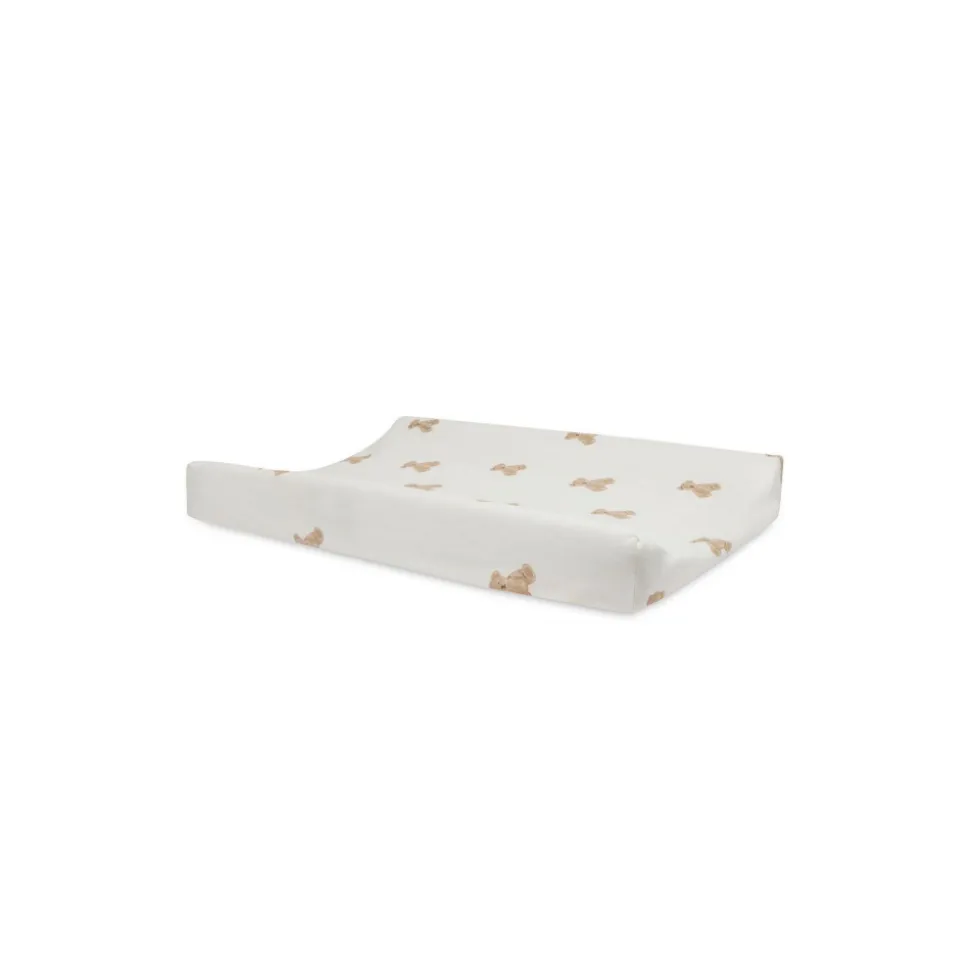 Housse matelas à langer 50 x 70 cm jersey teddy bear
