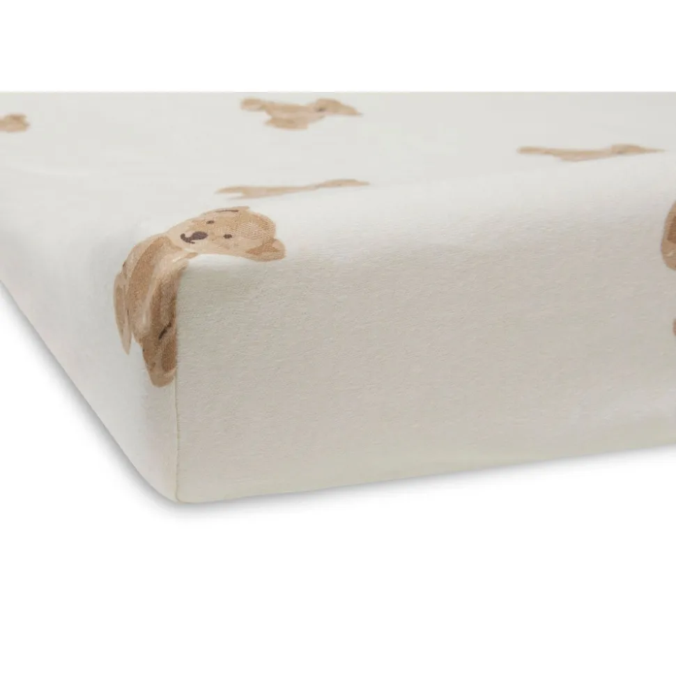 Housse matelas à langer 50 x 70 cm jersey teddy bear