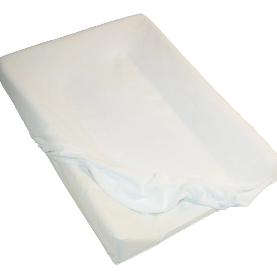Housse pour matelas à langer blanc