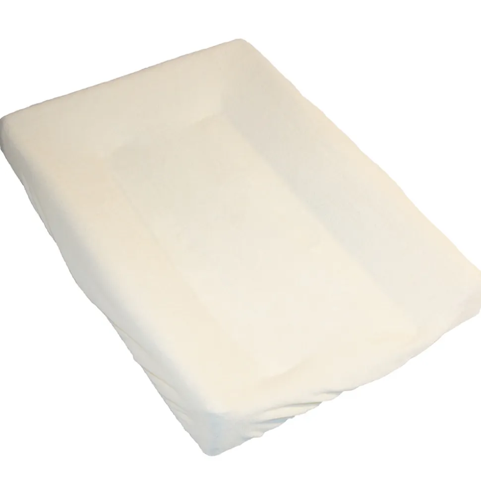 Housse pour matelas à langer écru