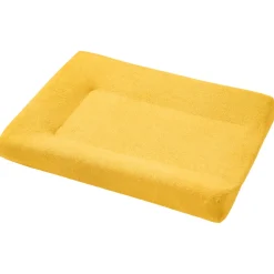 Housse pour matelas à langer moutarde