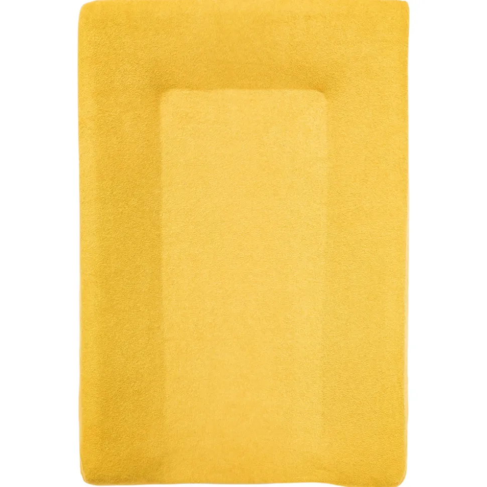 Housse pour matelas à langer moutarde
