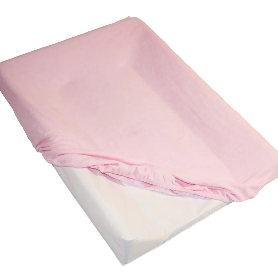 Housse pour matelas à langer rose