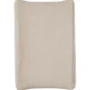 Housse pour matelas à langer taupe