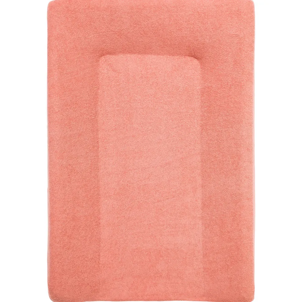 Housse pour matelas à langer terracotta
