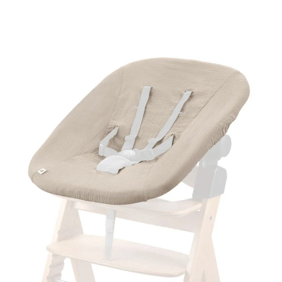 Housse pour transat bébé beige clair