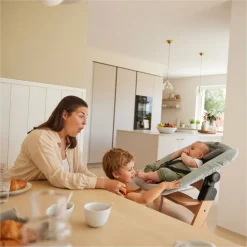 Housse pour transat bébé beige clair