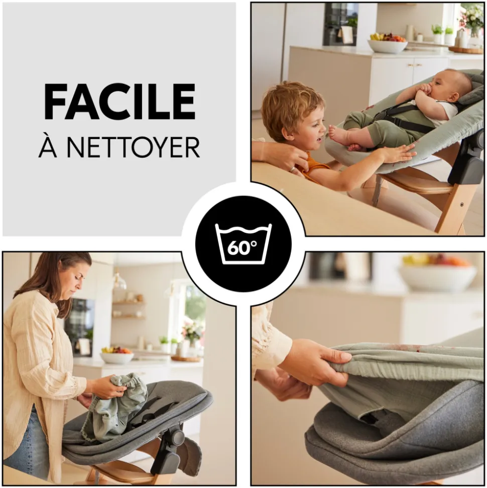 Housse pour transat bébé sage