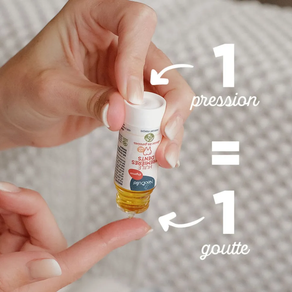 Huile apaisante premières dents 10ml
